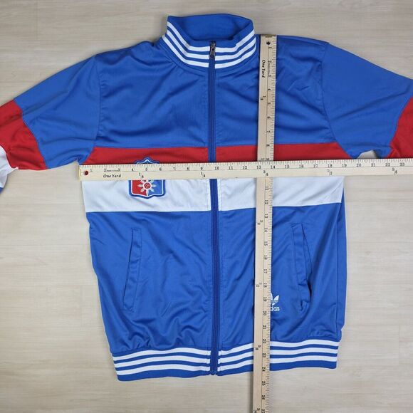 Vintage ADIDAS Track Jacket Philippines Manny Pacquiao Red Blue Flag Zip Medium - Picture 4 of 14